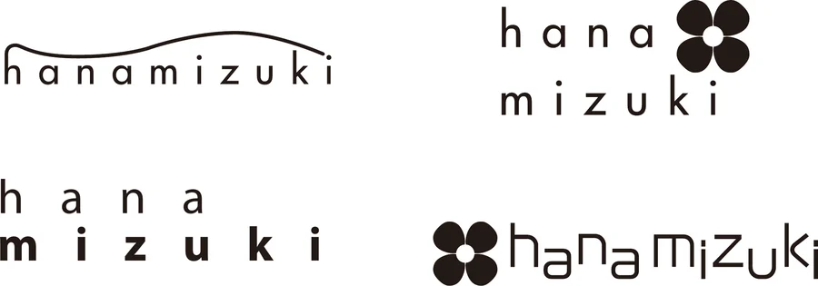 hanamizukiロゴのその他検討案