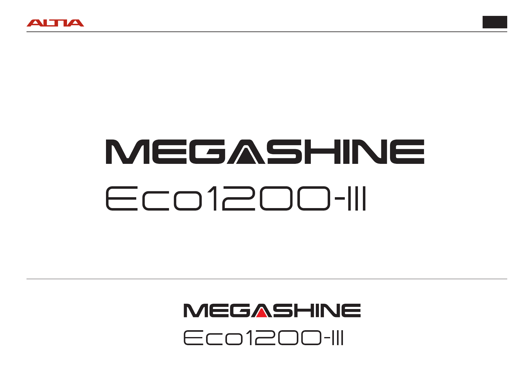 MEGASHINE ECO1200-III ロゴタイプ提案 03