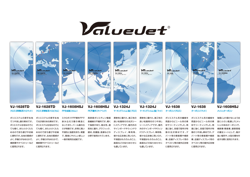 大判インクジェットプリンタValueJet