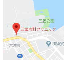 三武内科クリニック稼働Webサイトのアクセス素材